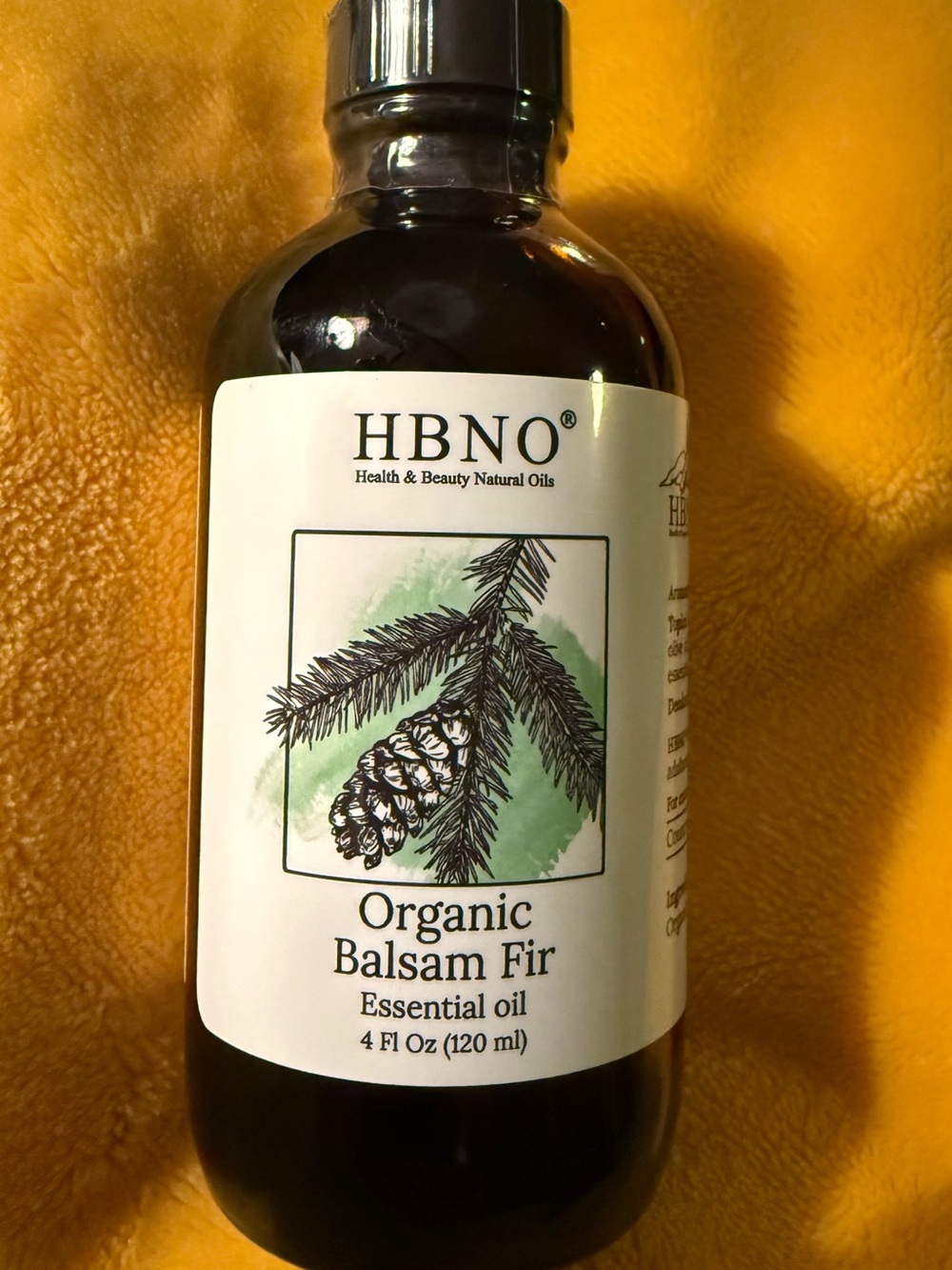 Organic Balsam Fir Body Oil — Soothing Green Moisturizer